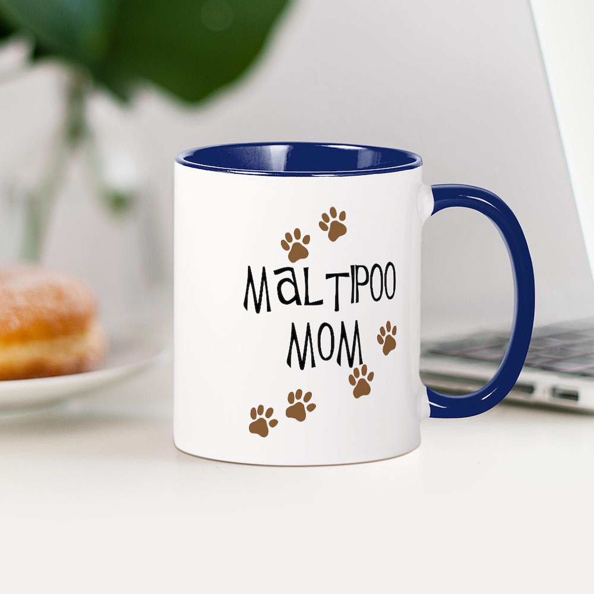 Best Maltipoo Mom Coffee Mug - 11 oz (325 ml) Ceramic Tea Cup for Dog Lovers - Perfect for Home, Office & Gifts