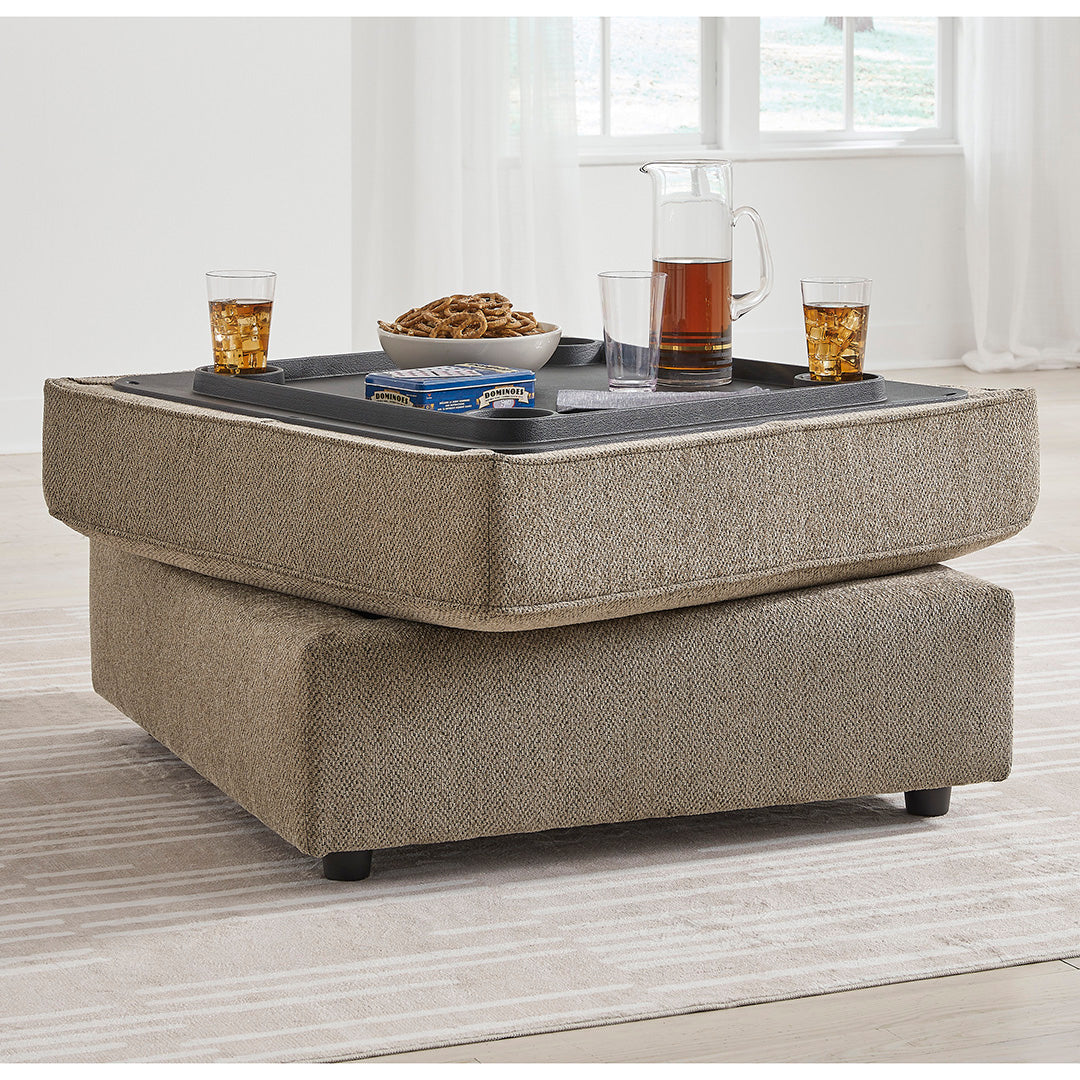 Ophannon Sectional Sofa with Chaise Lounge - Briar Fabric Upholstery | Modern L-Shaped Couch for Living Room, Family Room & Home Theater