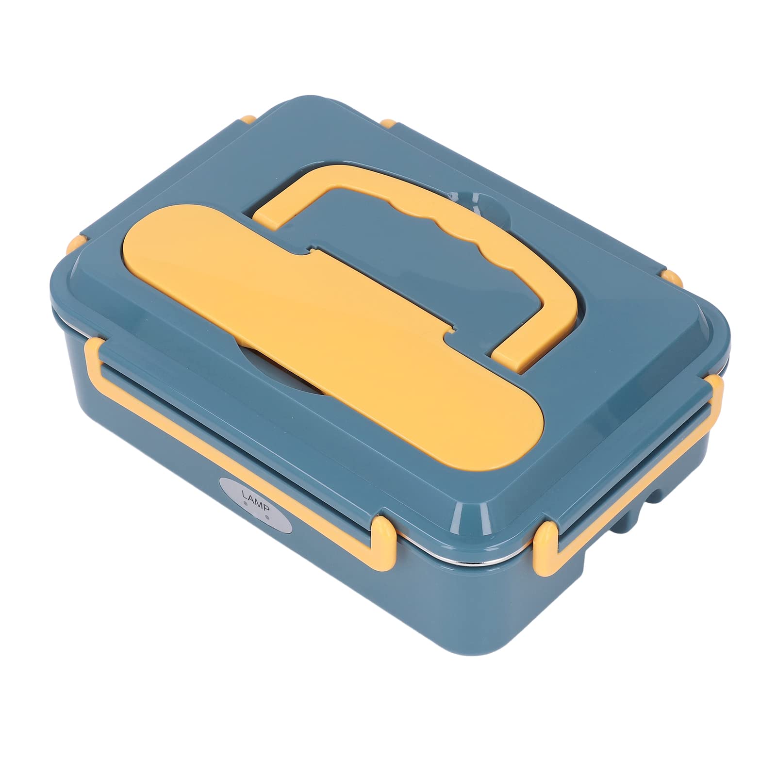 GLOGLOW Electric Lunch Box - Portable 304 Stainless Steel Leakproof Food Warmer for Office, Car & Home | USB Rechargeable Heating Lunch Container for Meals, Soup & Leftovers
