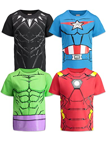 Black Panther, Hulk, Captain America & Iron Man