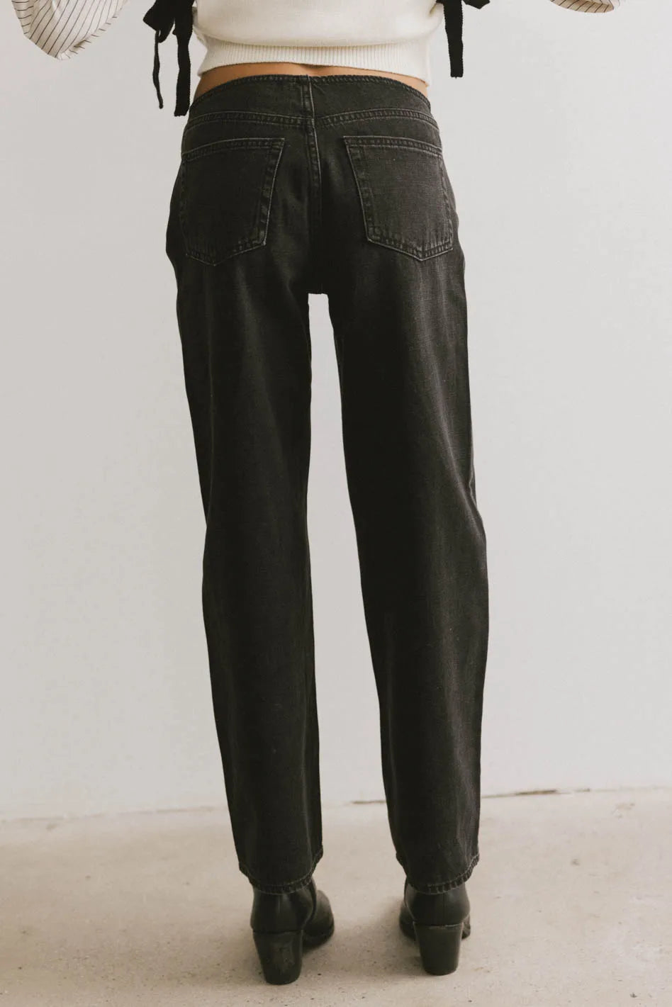 Livy No Waistband Straight Leg Jeans for Women - Comfortable Stretch Denim Pants for Casual Wear, Office & Everyday Outfits