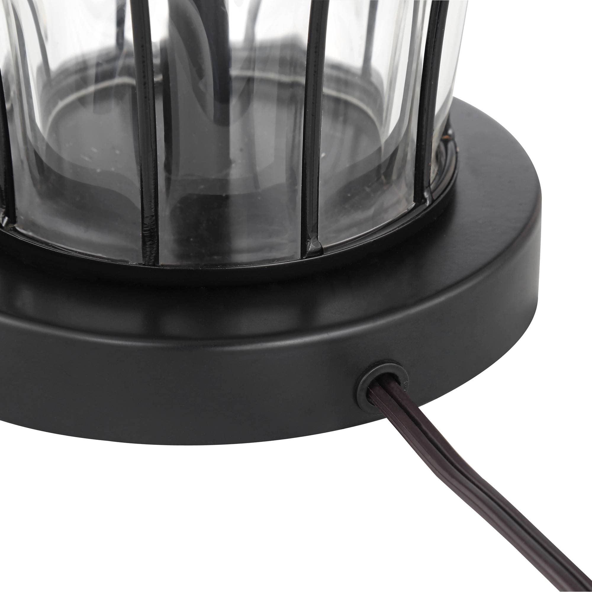 360 Lighting Hudson Rustic Accent Table Lamps Set of 2 - 23