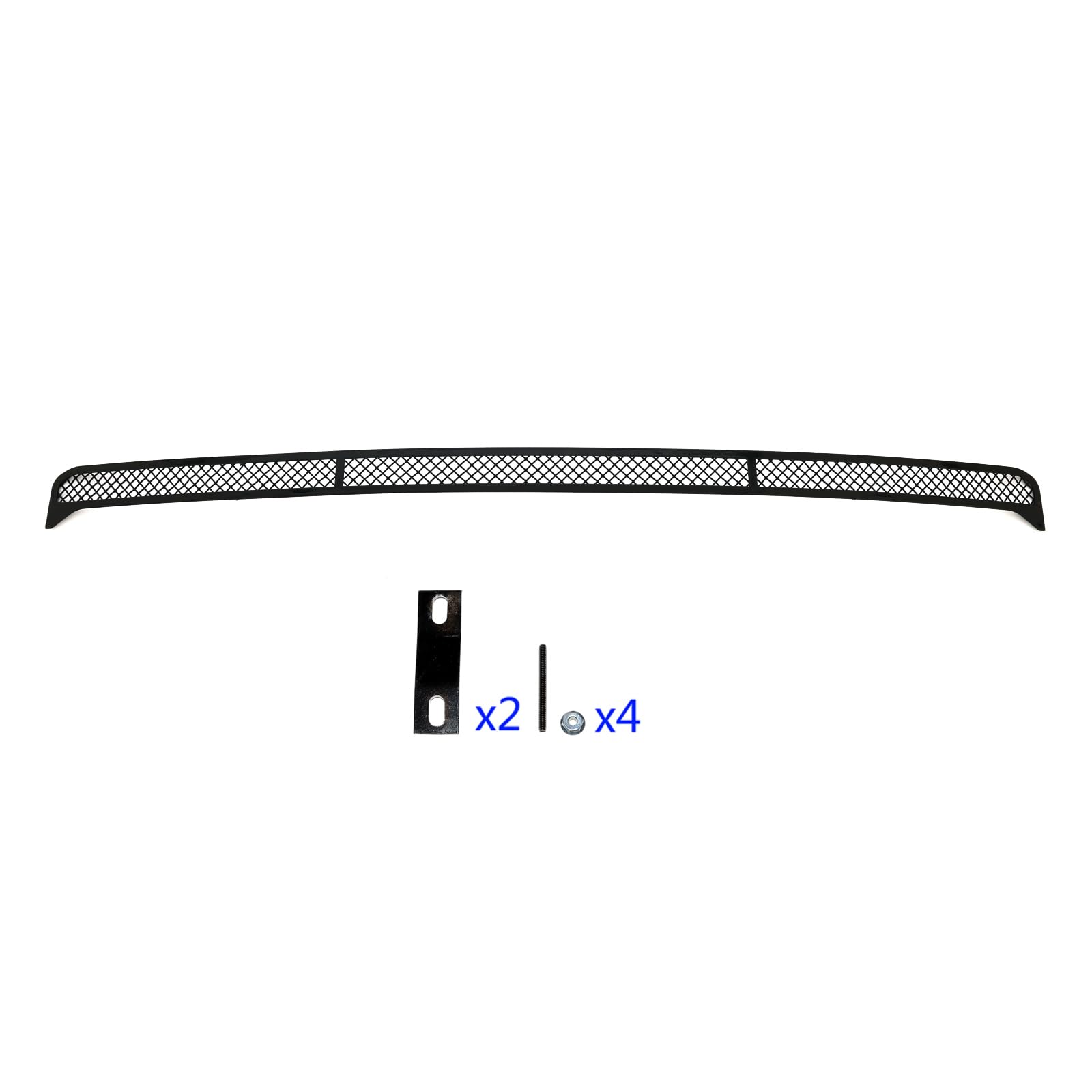 APS Compatible with Toyota Tundra 2014-2021 Lower Bumper Stainless Steel Black Mesh Front Grill Grille Insert T75988H - Upgrade Your Truck's Style & Protection for Off-Roading & Daily Driving