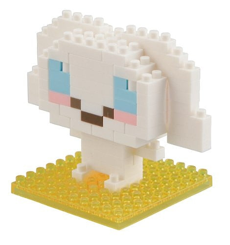 Nanoblock Kawaii Series Cinnamoroll Building Blocks - Cute DIY Miniature Model Kit for Sanrio Fans | Perfect Gift for Collectors & Anime Lovers | Home Decor, Office Display & Stress Relief Activity