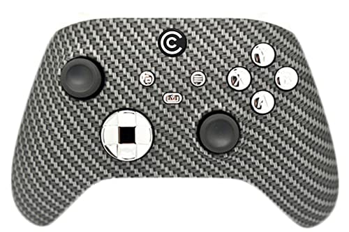 Carbon Fiber & Silver Chrome inserts