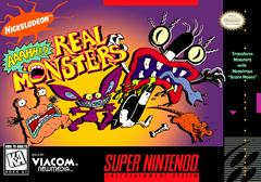 AAAHH Real Monsters SNES Game - Super Nintendo Classic Horror Platformer - Perfect for Retro Gaming Nights & 90s Nostalgia Collectors
