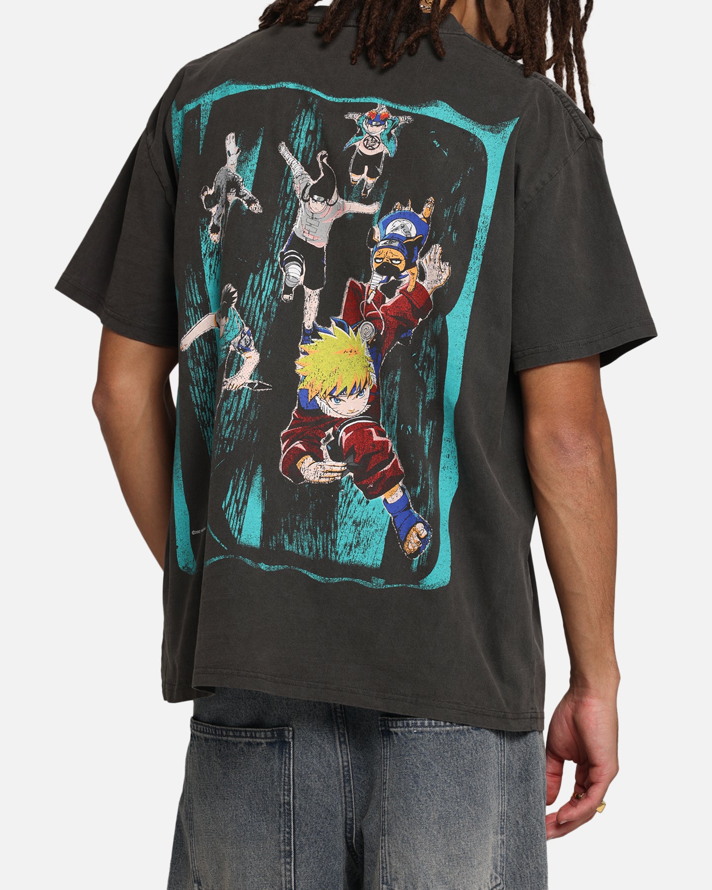 Naruto Sasuke Retrieval Heavy T-Shirt - Black Wash | Anime Graphic Tee for Men & Women | Perfect for Cosplay, Conventions & Casual Wear