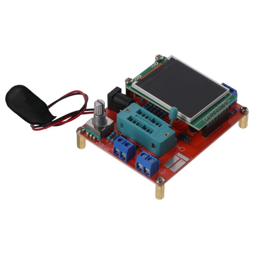 GM328 Multifunctional Transistor Tester - Digital Capacitance Meter, PWM Frequency Counter, Component Analyzer | Perfect for Electronics Repair, DIY Projects & Circuit Testing