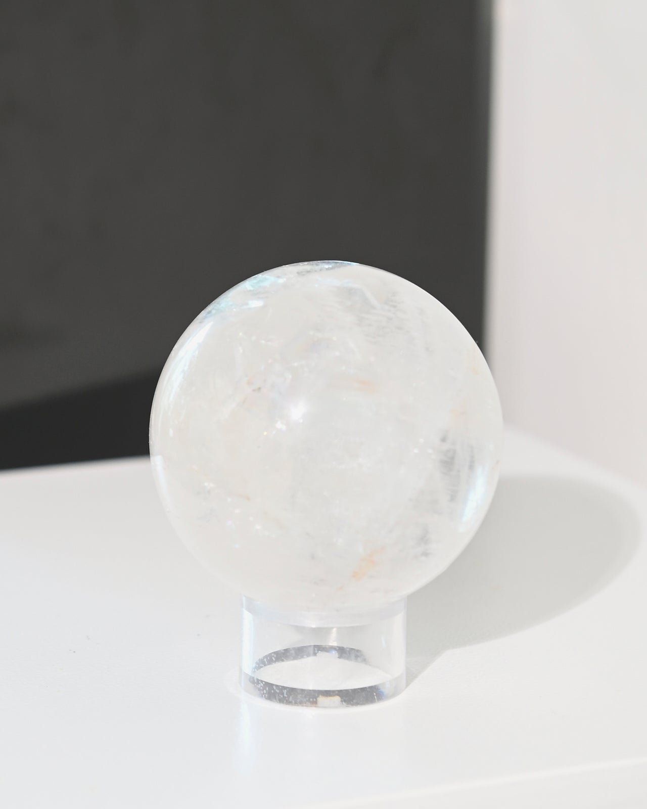 2lbs Clear Quartz Sphere - Natural Healing Crystal for Meditation, Reiki, and Home Decor | Perfect for Energy Work, Chakra Balancing & Spiritual Gifts