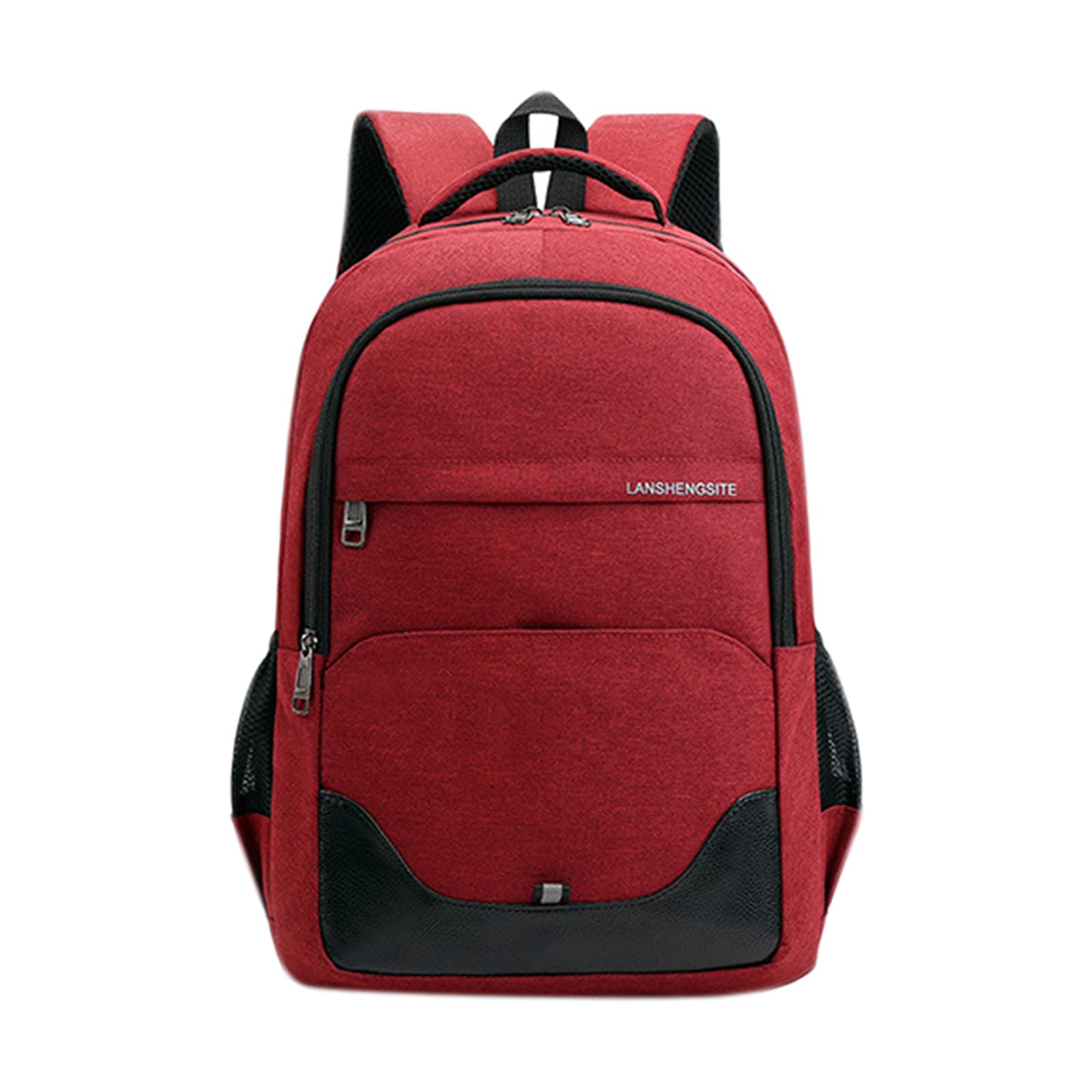 Japanese Anime Themed Steamed Bun Backpack for Girls - Cute School Bag for Women, Fashionable Red One Size Backpack for School, Travel & Daily Use