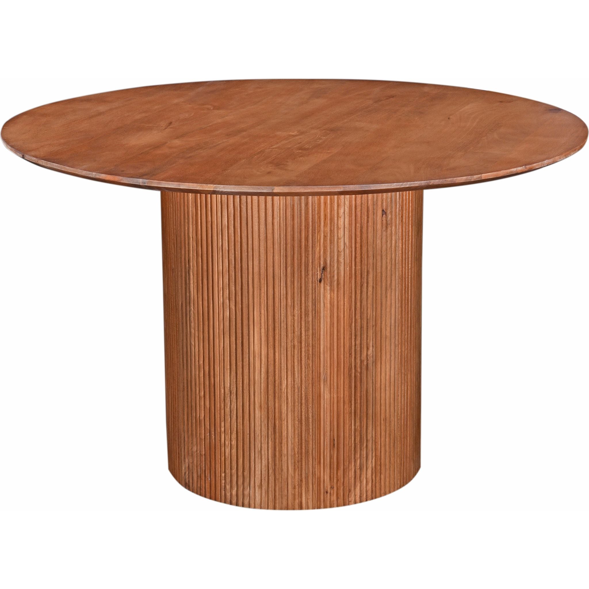 Baris Light Brown Dining Table - 82
