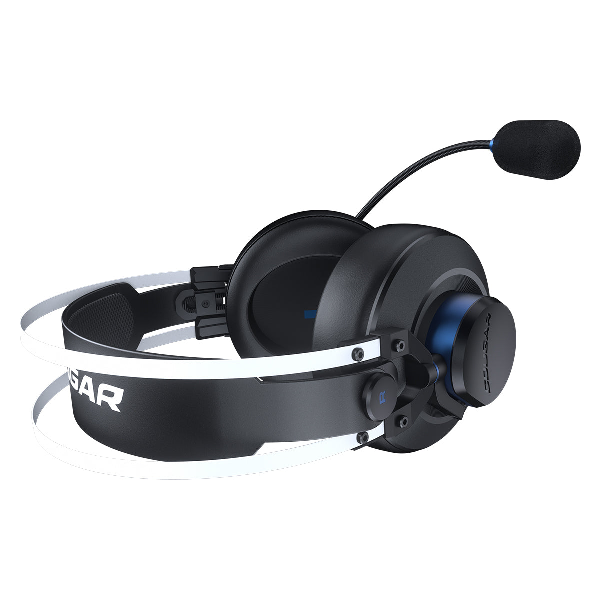 Cougar VM410PS Gaming Headset - Over-Ear Noise Cancelling Headphones with Mic for PC, PS4, Xbox - Perfect for Esports, Streaming & Online Gaming