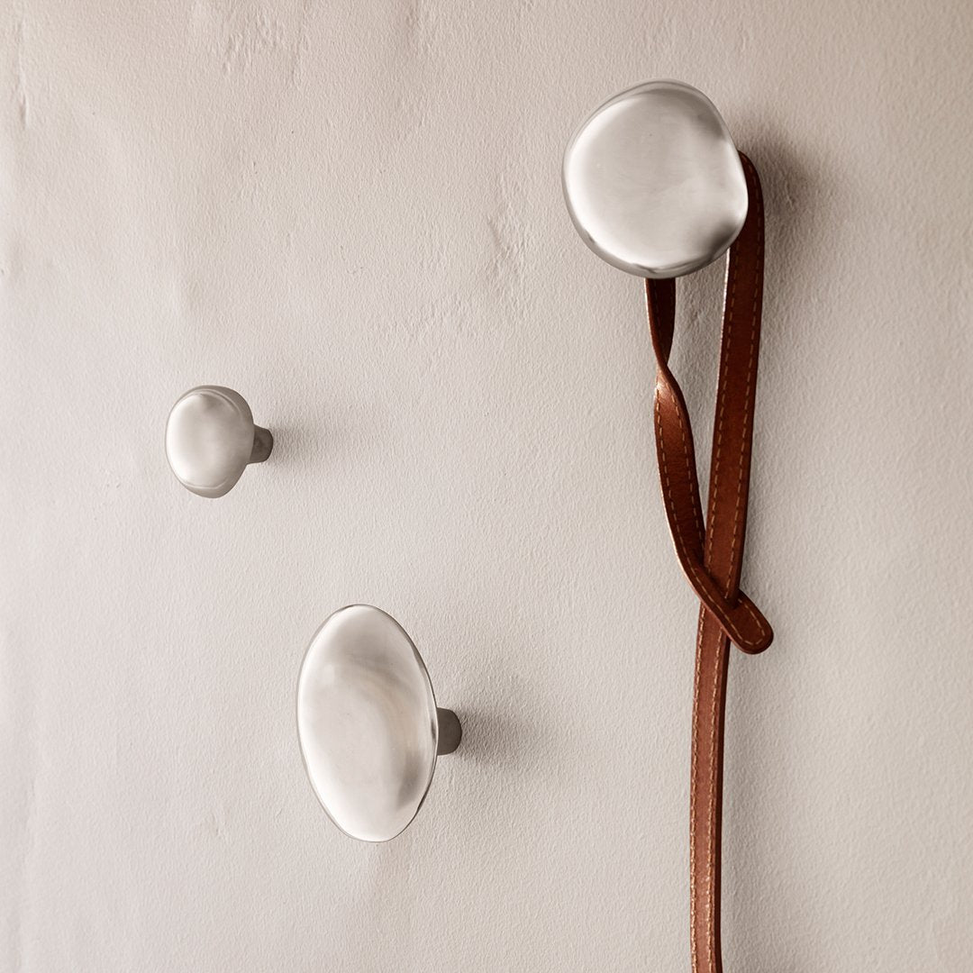 Premium Chanterelle Hook - Heavy Duty Stainless Steel Wall Hook for Kitchen, Bathroom & Garage - Perfect for Hanging Towels, Utensils & Tools