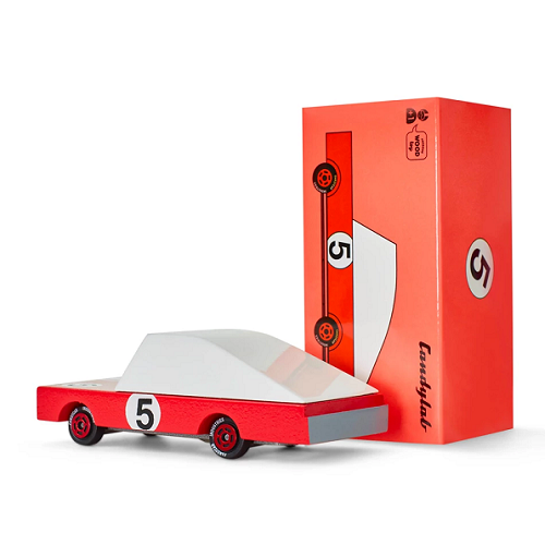 Candycar Red Racer #5 - High-Speed Remote Control Toy Car for Kids - Perfect for Indoor Racing, Birthday Gifts & Outdoor Play