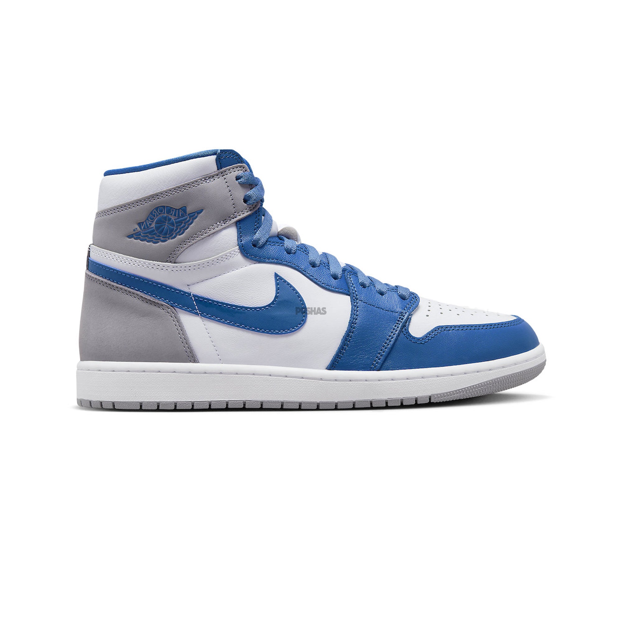 Air Jordan 1 High OG 'True Blue' Retro Sneakers (2022 Release) - Men's Basketball Shoes for Streetwear & Casual Style