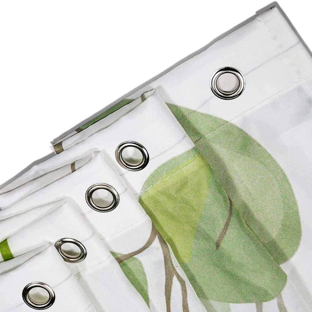 Yeele Sunflower Shower Curtain - Waterproof Polyester Bathroom Decor with 12 Hooks, 36x72 Inches - Nature Landscape Bokeh Design for Summer & Fall Harvest Festival - Perfect for Farmhouse, Rustic, or Boho Bathroom Decor