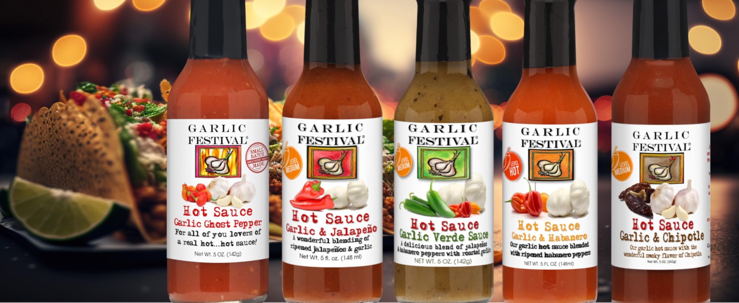 Garlic & Chipotle Hot Sauce - 5 oz Bottle | Spicy Flavor for Tacos, Wings & BBQ | Premium Gourmet Hot Sauce for Cooking & Grilling