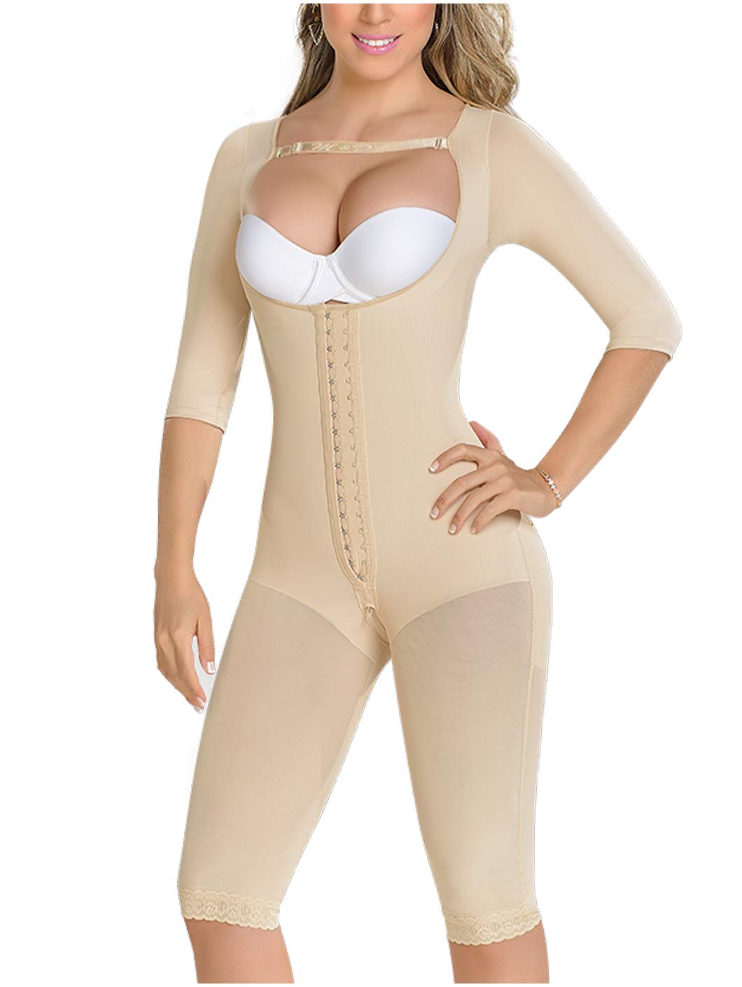 M&D 0074 Women's Slimming Firm Full Body Shaper - Colombian Shapewear for Tummy Control & Waist Training | Perfect for Postpartum, Workouts & Special Occasions