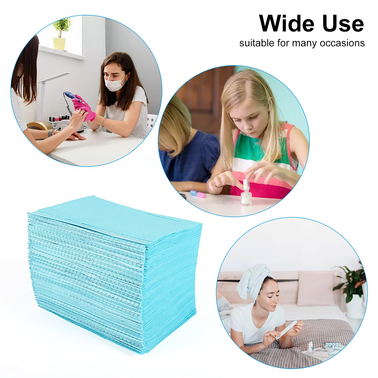 EXCLUZO Foldable Portable Nail Art Table Mat - Hand & Arm Rest Cushion Pad for Manicure & Nail Design | Perfect for Home Salon, Travel & Professional Nail Artists
