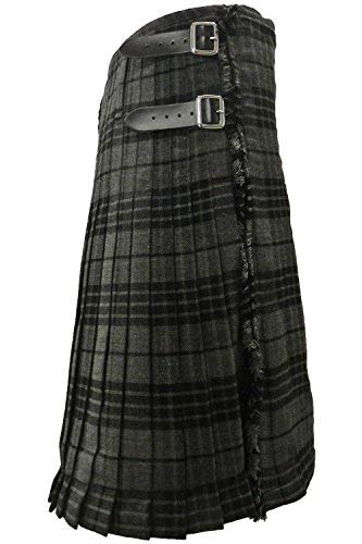 Authentic Scottish Tartan Kilt for Men & Boys - Premium Acrylic Traditional Kilt Skirt - Perfect for Weddings, Highland Games & Celtic Events