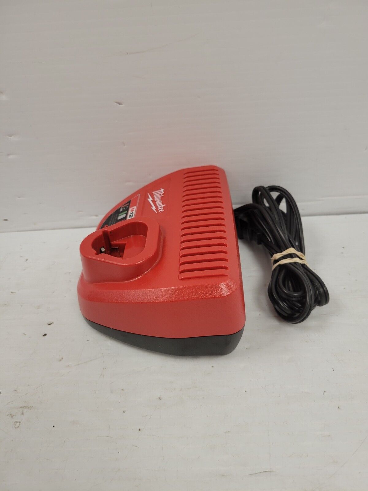 Milwaukee 48-59-2401 M12 Battery Charger - Fast Charging for M12 Lithium-Ion Batteries - Perfect for Power Tools & Job Site Use