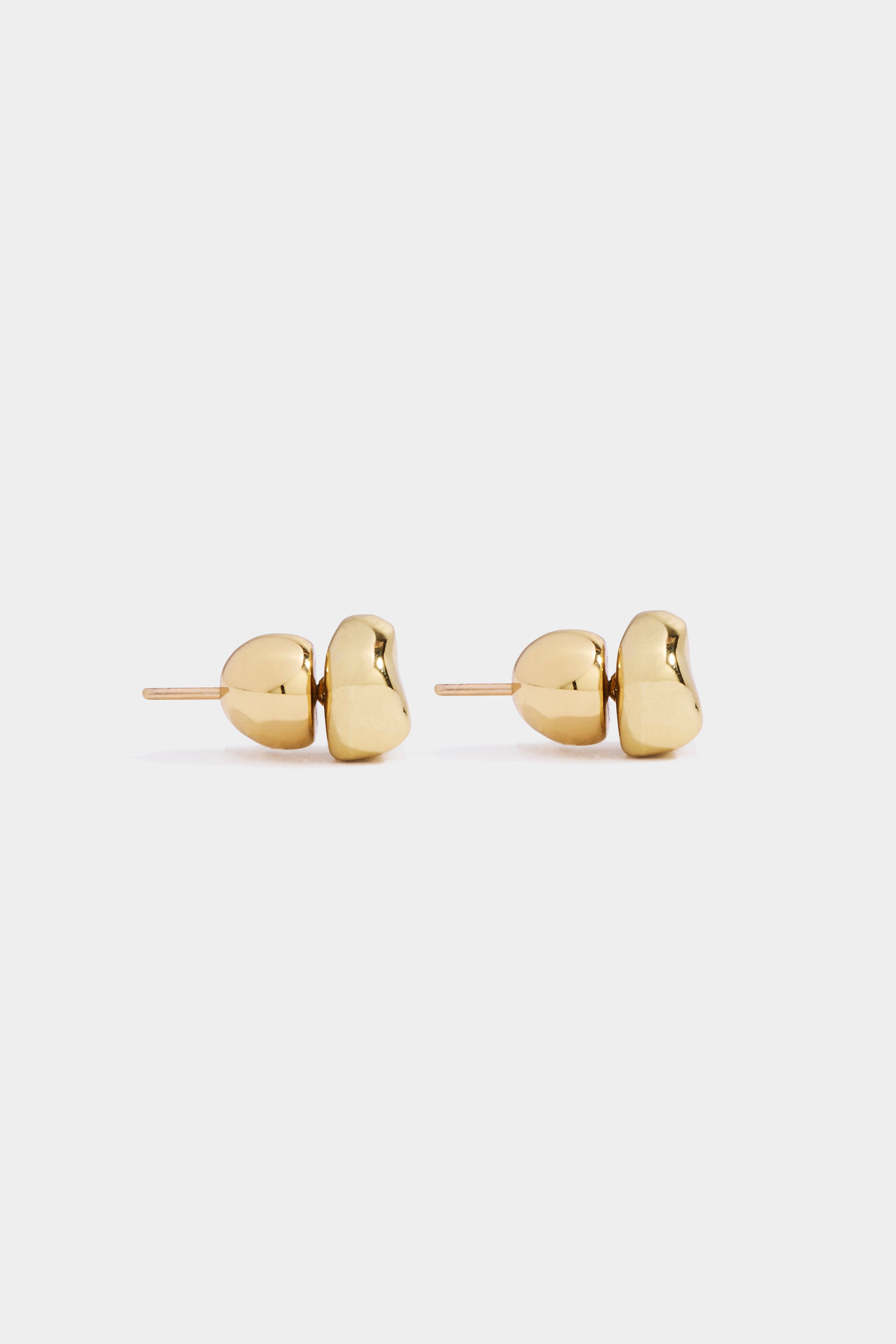 Gold Rosette Stud Earrings for Women - Elegant Floral Design for Parties, Weddings & Everyday Wear