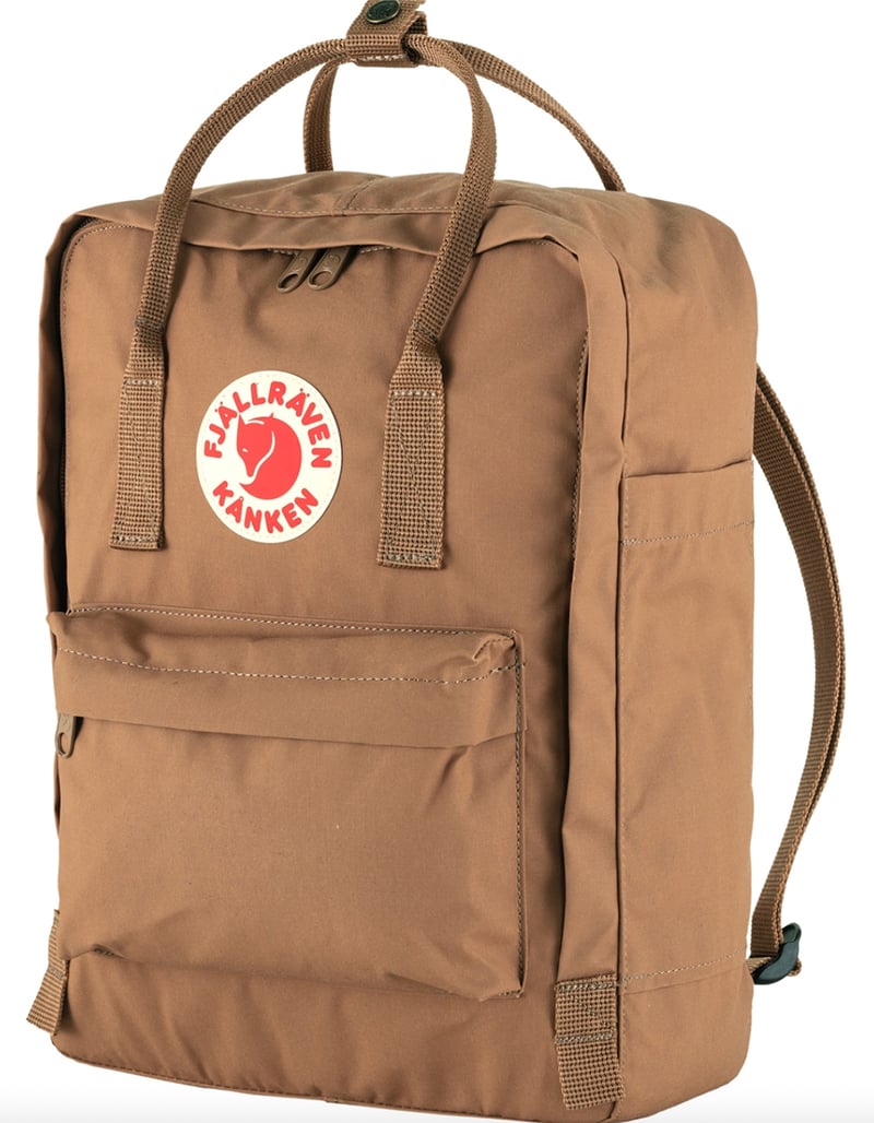 Fjallraven Kanken Backpack - Classic Brown Laptop Backpack for School, Travel & Outdoor Adventures | Durable & Water-Resistant Daypack for Men & Women