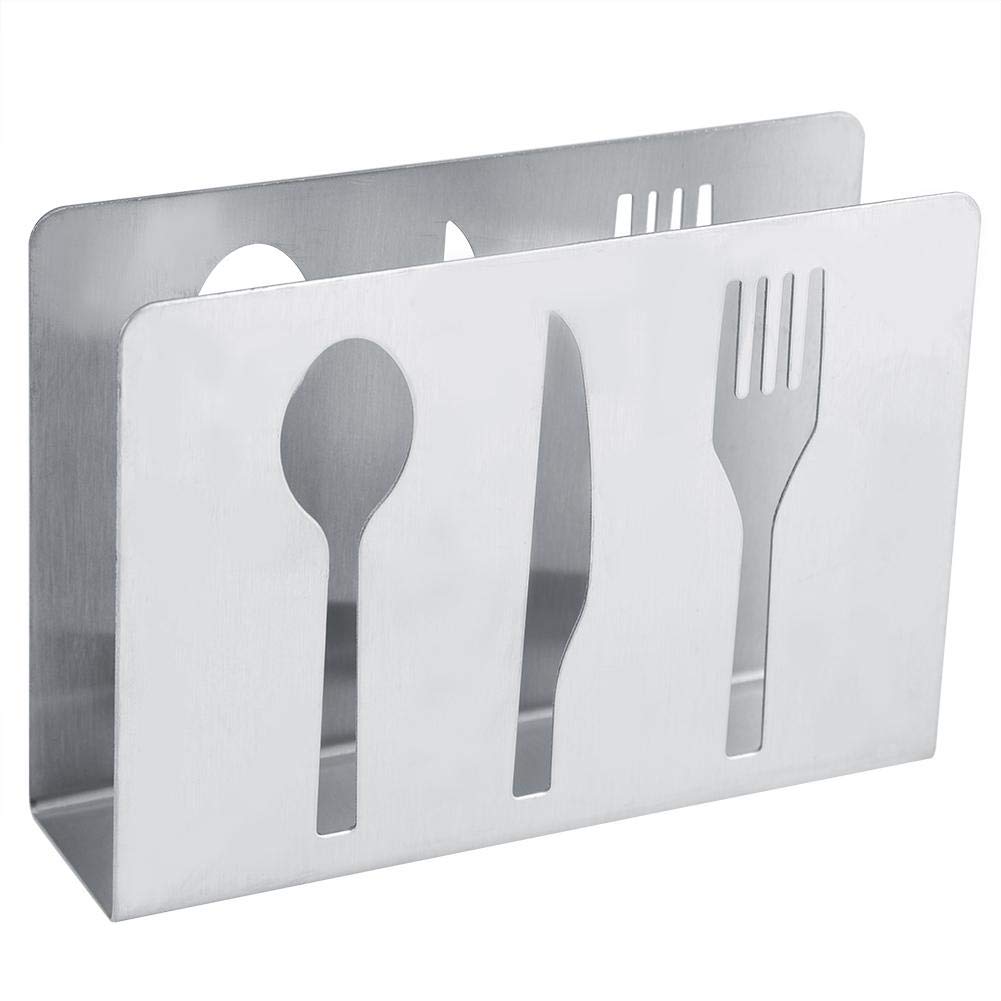 Stainless Steel Napkin Holder - Modern Serviette Rack for Dining Table Decor | Elegant Kitchen & Restaurant Accessory for Home & Party Use