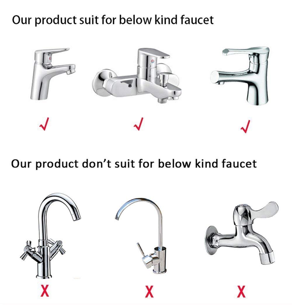 Leaf Design Faucet Cover for Kids - Safe Hand Washing Helper (2PCS) for Bathroom Sink