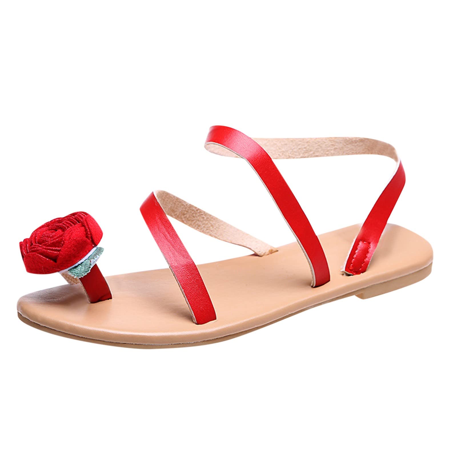 **Women's Light Purple Sandals – Elegant Floral Beach Shoes for Summer, Spring, Weddings & Holidays | Comfortable & Stylish for Outdoor Parties, Vacations & Casual Wear**