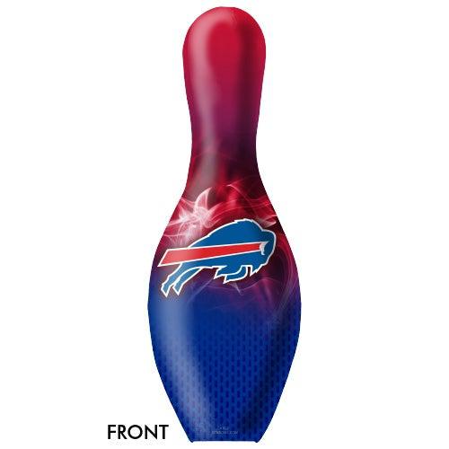 Official NFL Buffalo Bills Bowling Pin - Team Logo Collectible for Fans, Sports Bar Decor, Game Room Accessories, and Bowling Alley Fun