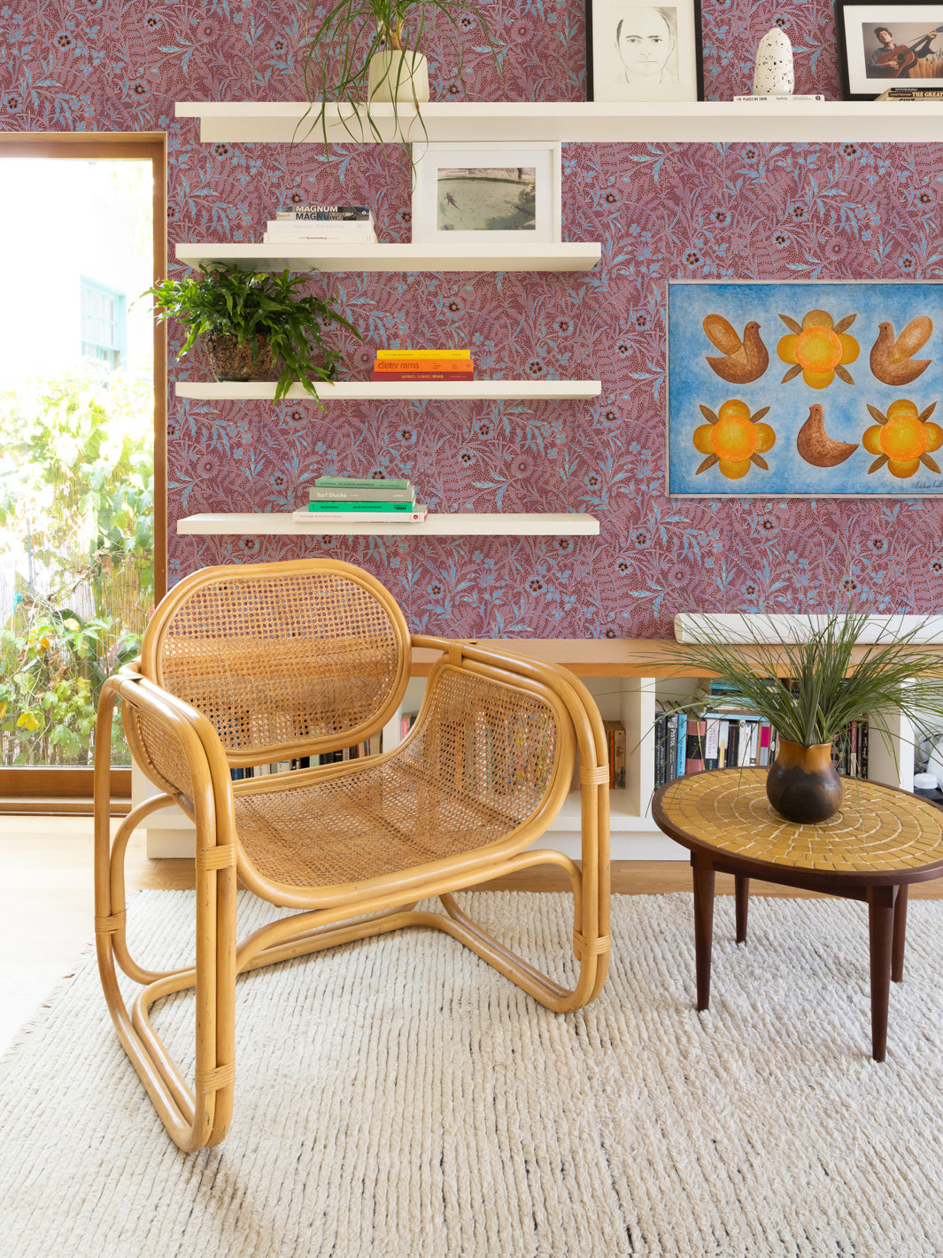 Brigitta Wallpaper by Sarah Jessica Parker - Premium Mulberry Design for Living Room & Bedroom Decor