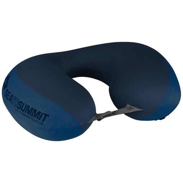 Aeros Premium Travel Neck Pillow for Airplane, Car & Office - Memory Foam Support for Long Flights & Road Trips