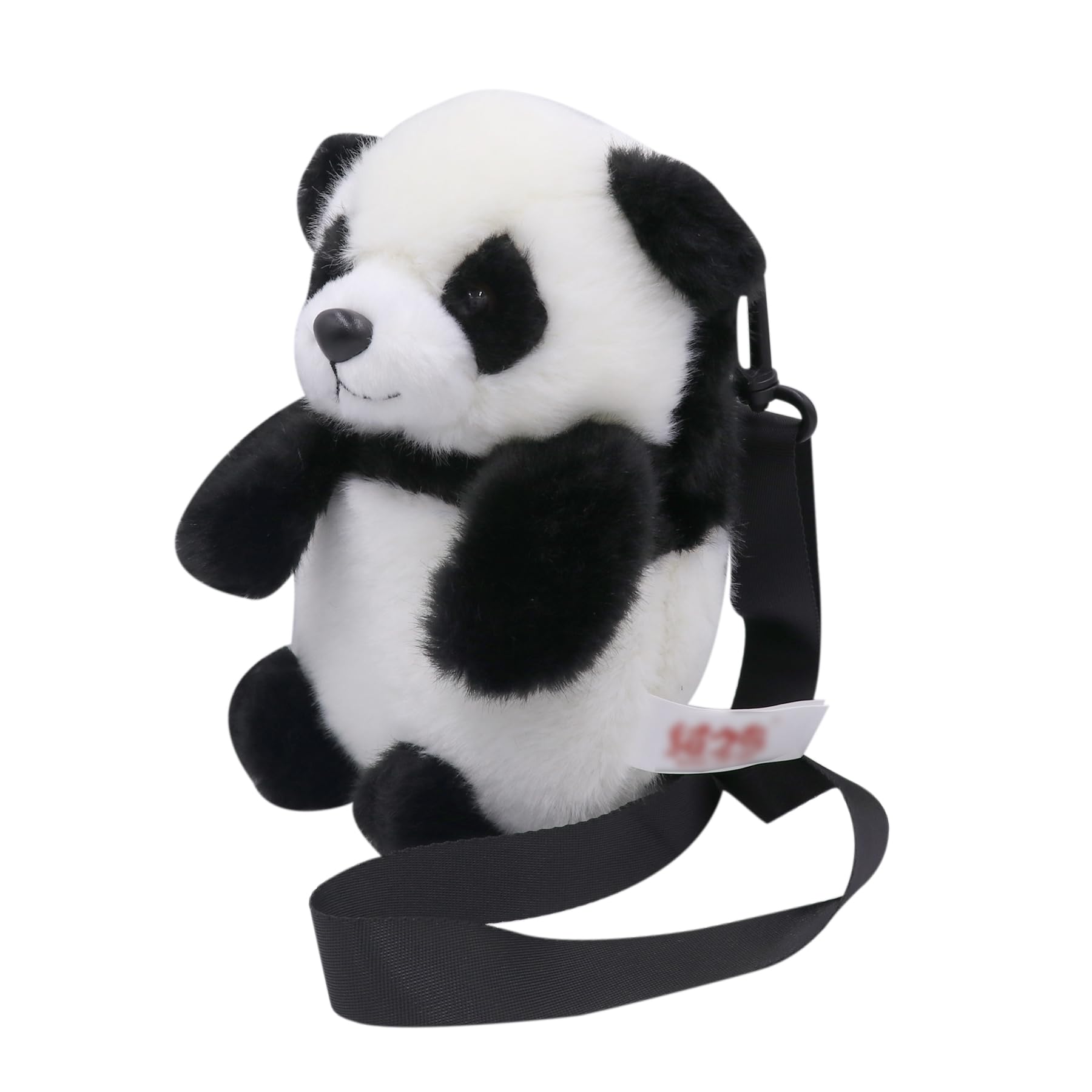 Cute Fluffy Plush Tiger Panda Crossbody Purse for Women & Girls - Small Animal Shoulder Bag - Perfect for Casual Outings, Travel & Gifts