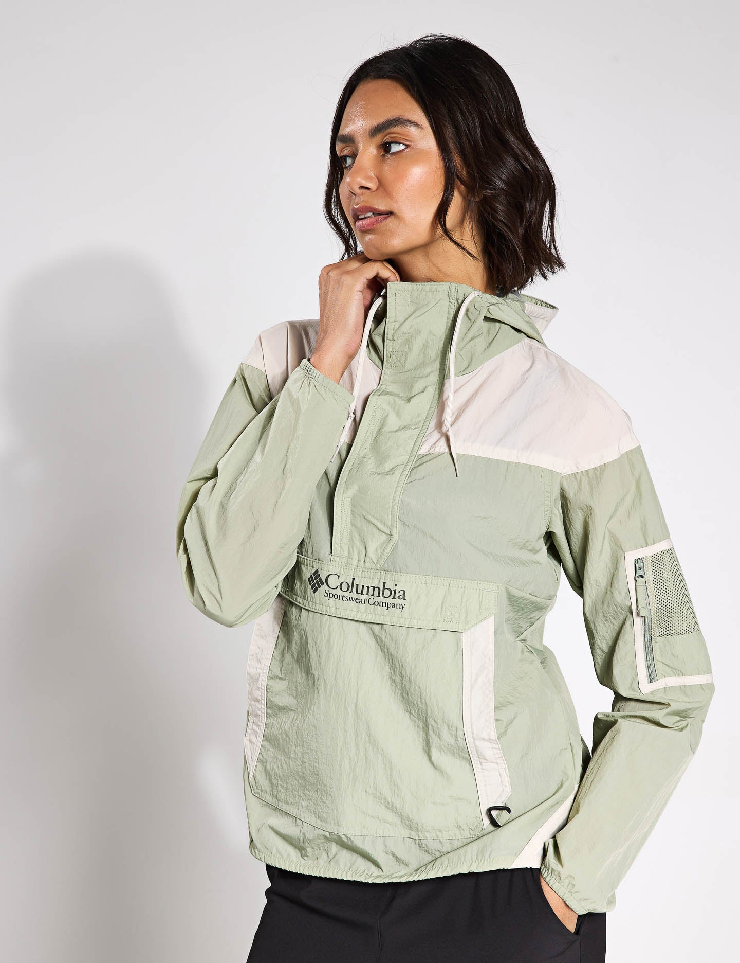 Challenger II Windbreaker Jacket for Men & Women - Lightweight Water-Resistant Safari & Dark Stone Outdoor Windbreaker - Perfect for Hiking, Camping, and Travel