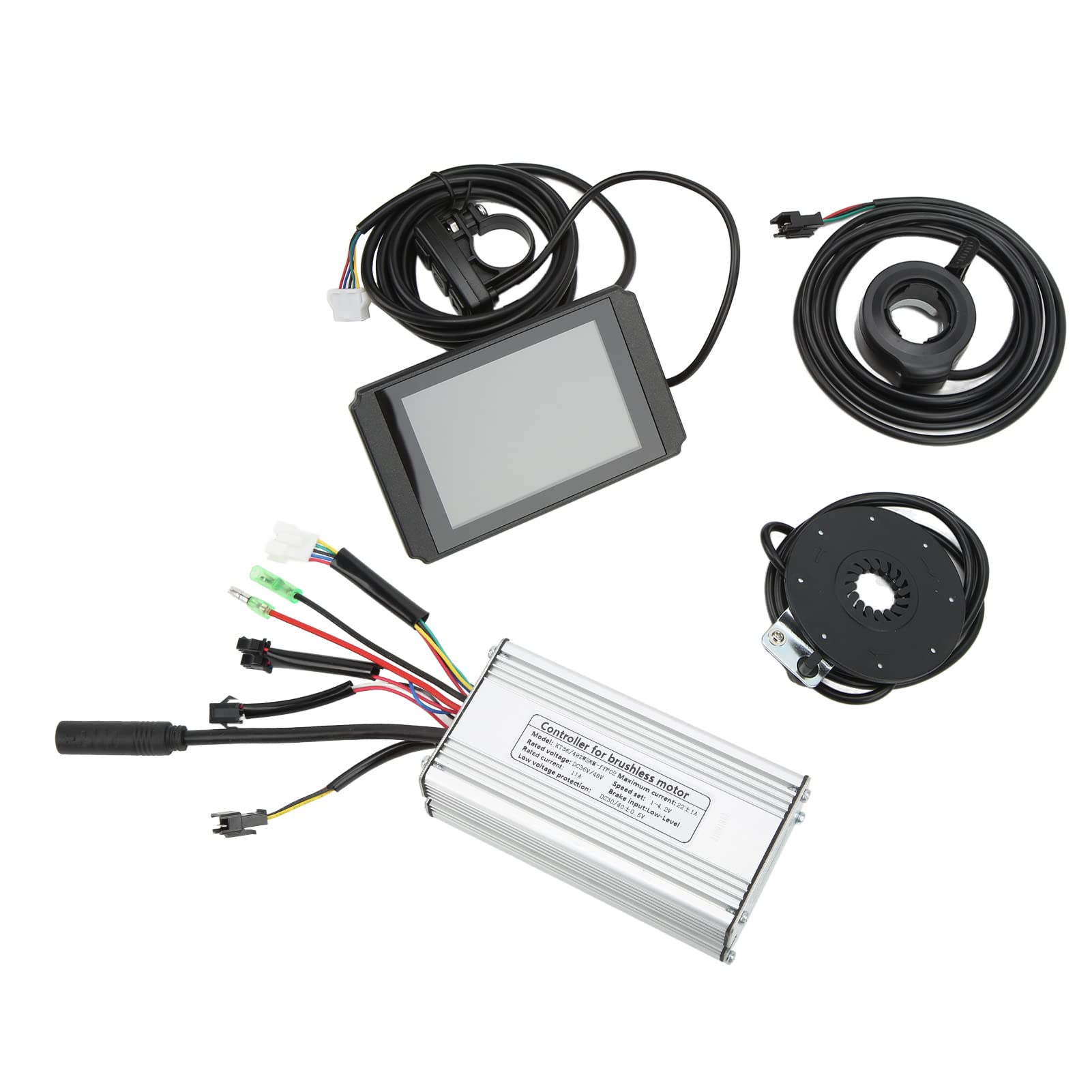 500W Electric Bike Wave Controller Kit - Demeras Thermal Overload Protection with Heat Dissipation Technology | Compatible with E-Bike Motor Conversion & DIY Projects | Perfect for Commuting, Mountain Biking & Urban Transportation