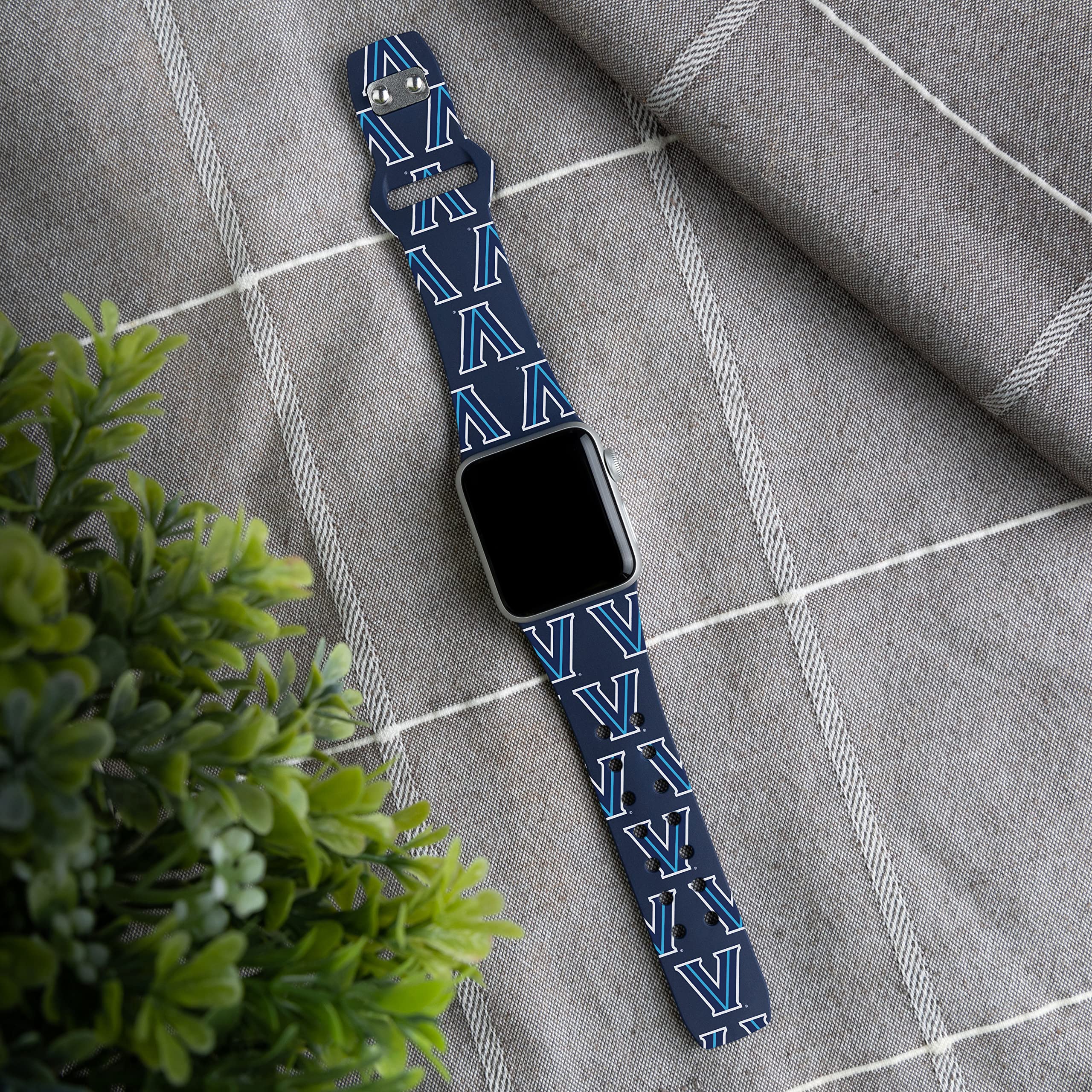 Villanova Wildcats HD Watch Band Compatible with Apple Watch - Stylish & Durable Sports Wristband for Fitness, Running & Daily Wear