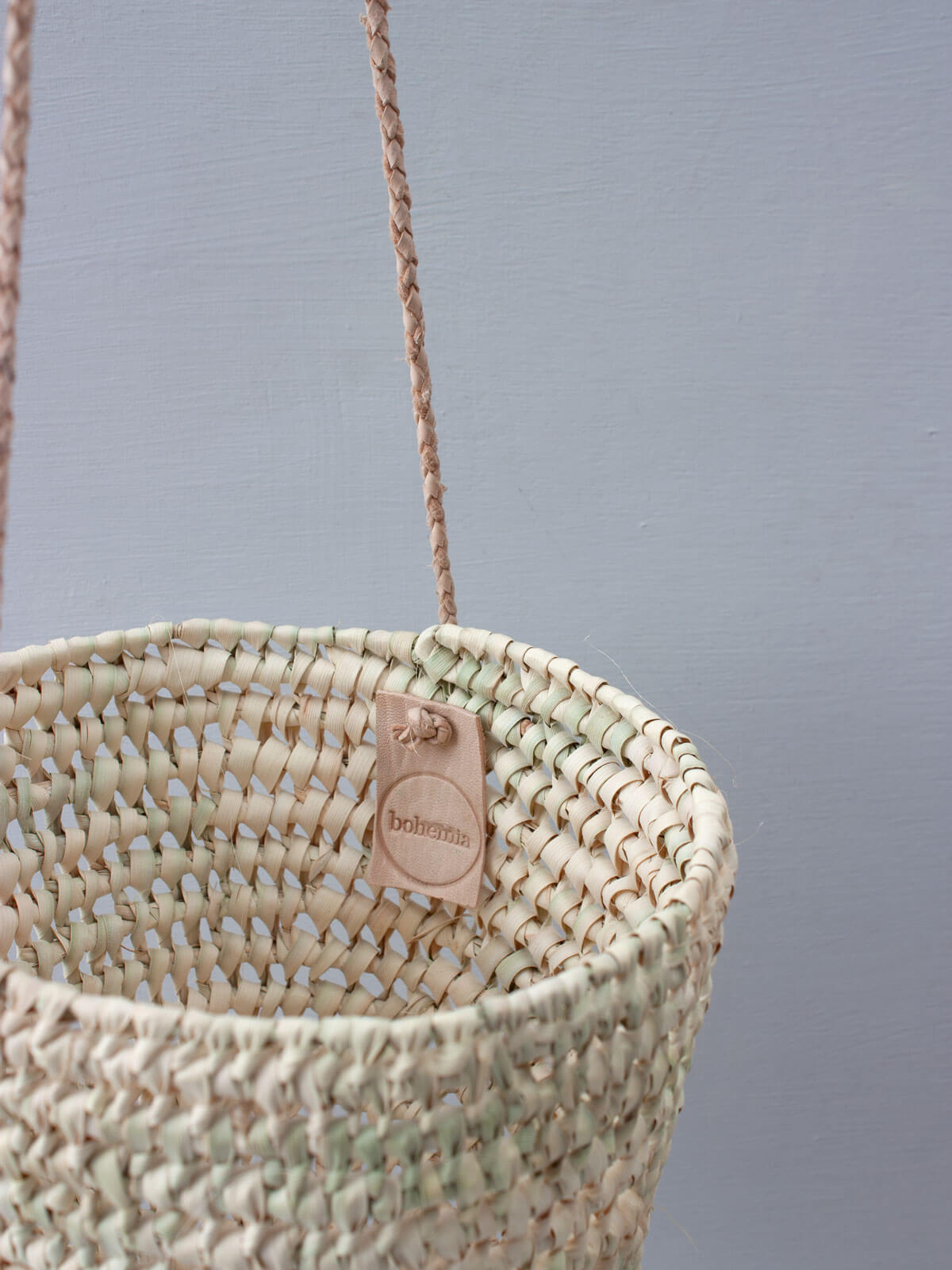 Natural Open Weave Dome Hanging Baskets - Handmade Rattan Planters for Indoor & Outdoor Decor | Perfect for Flowers, Herbs, and Home Garden Decorations