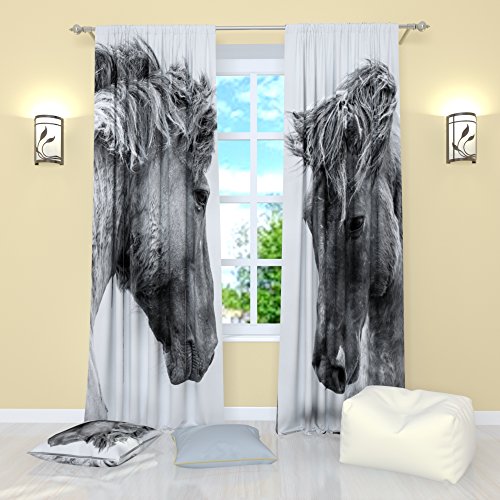 Black White Curtains 11