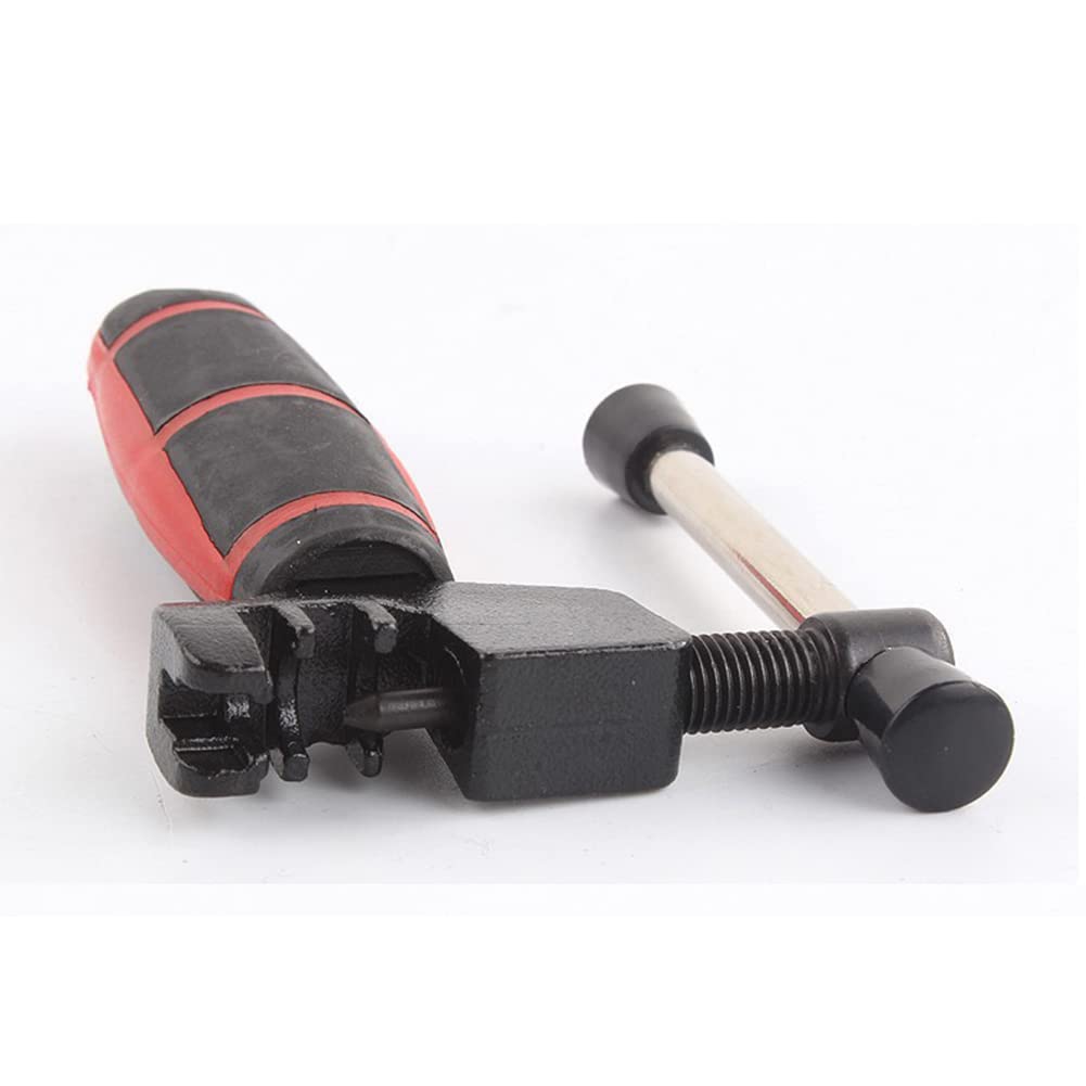 Universal Bike Chain Breaker Tool - Heavy Duty Steel Chain Splitter & Cutter for 8/9/10 Speed Bicycle Chains - Perfect for Road & Mountain Bike Chain Repair & Maintenance - Essential Cycling Gear for DIY Repairs & Trailside Fixes