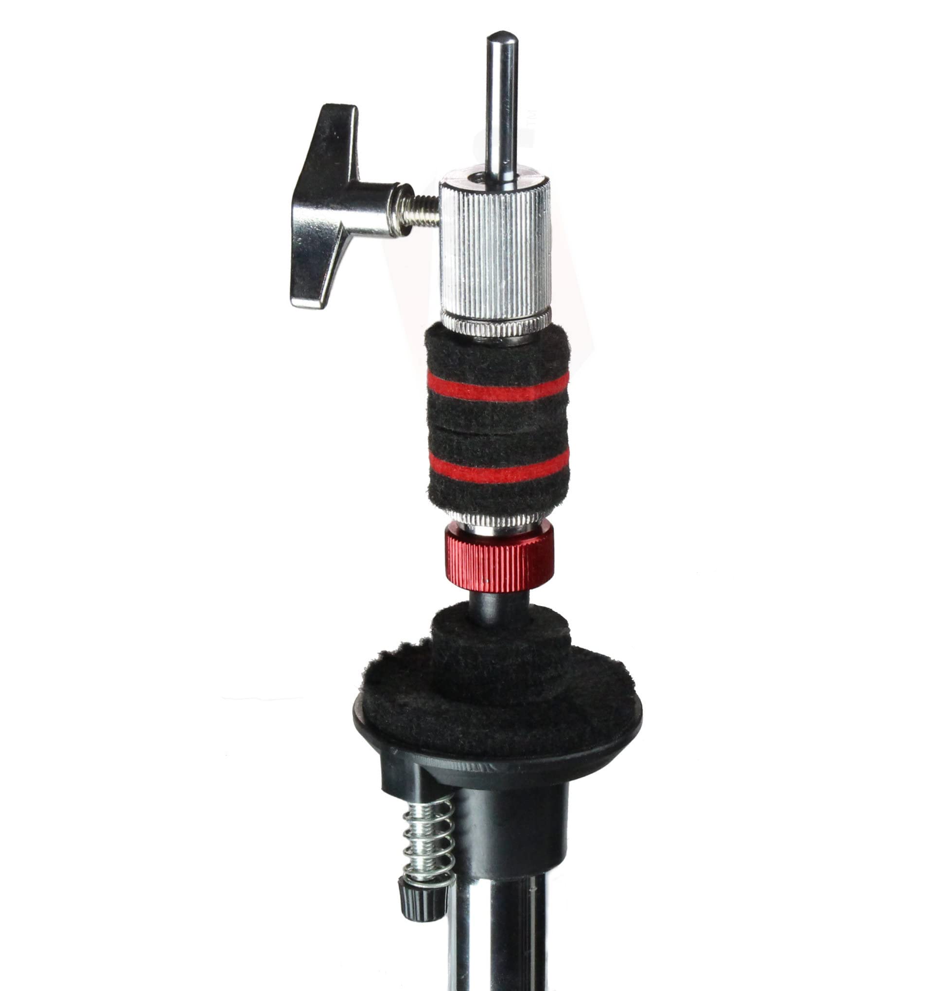 3-Pack Drum Hardware Kit - Hi-Hat Stand, Kick Drum Pedal & Straight Cymbal Stand | Full Size Chrome Percussion Set by GRIFFIN | Lightweight & Portable for Drummers | Perfect for Live Gigs, Studio Recording & Practice Sessions