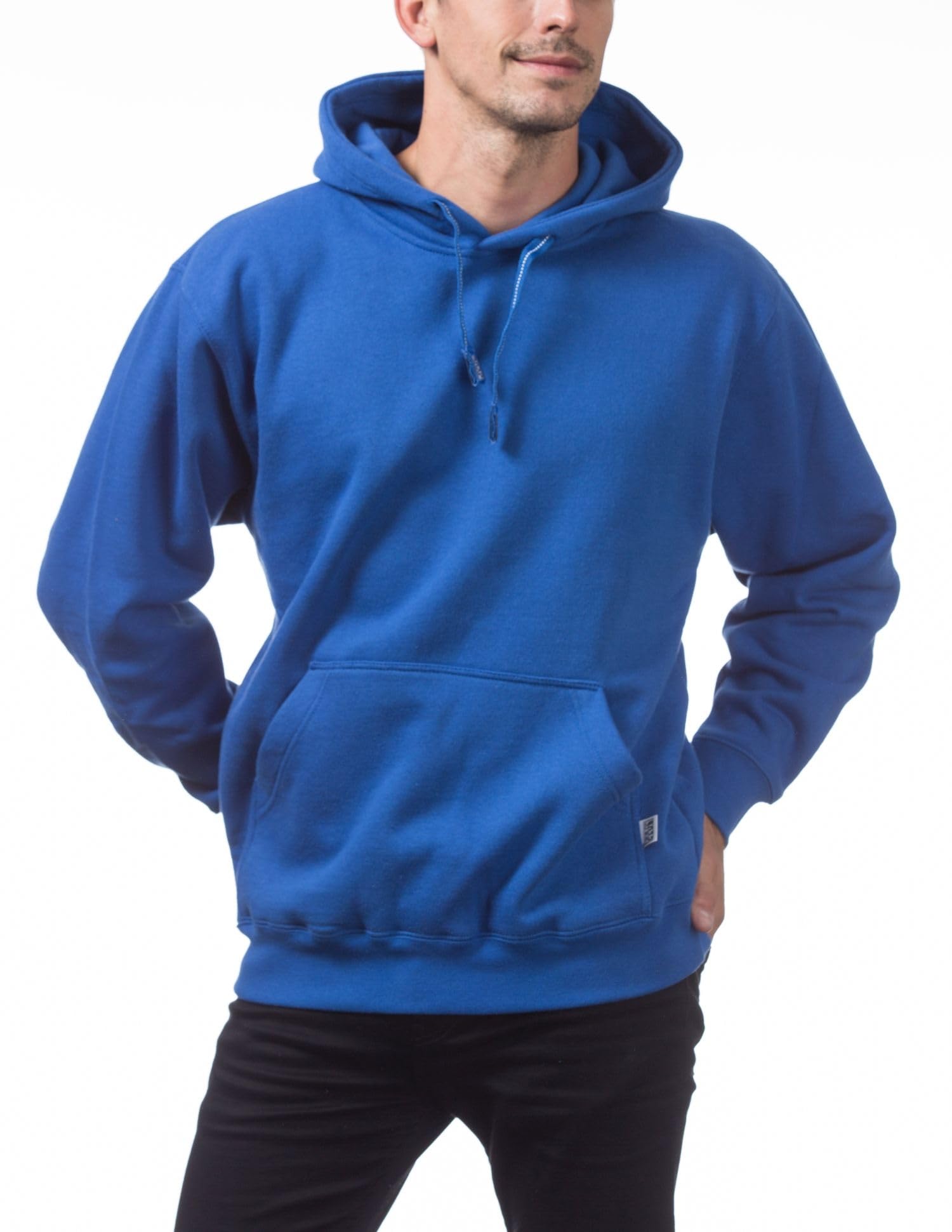Pro Club Men's Heavyweight Pullover Hoodie - Premium Cotton Fleece Sweatshirt for Gym, Workout & Casual Wear | Warm Winter Hooded Sweater for Street Style & Outdoor Activities