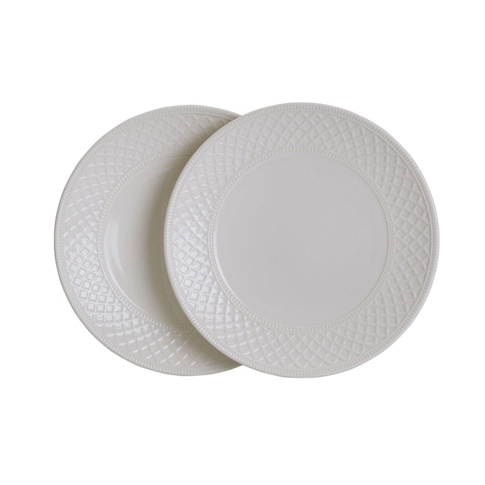Napa Countryside Set of 2 Salad Plates - Elegant Dinnerware for Home, Restaurant & Outdoor Dining | Perfect for Salads, Appetizers & Desserts