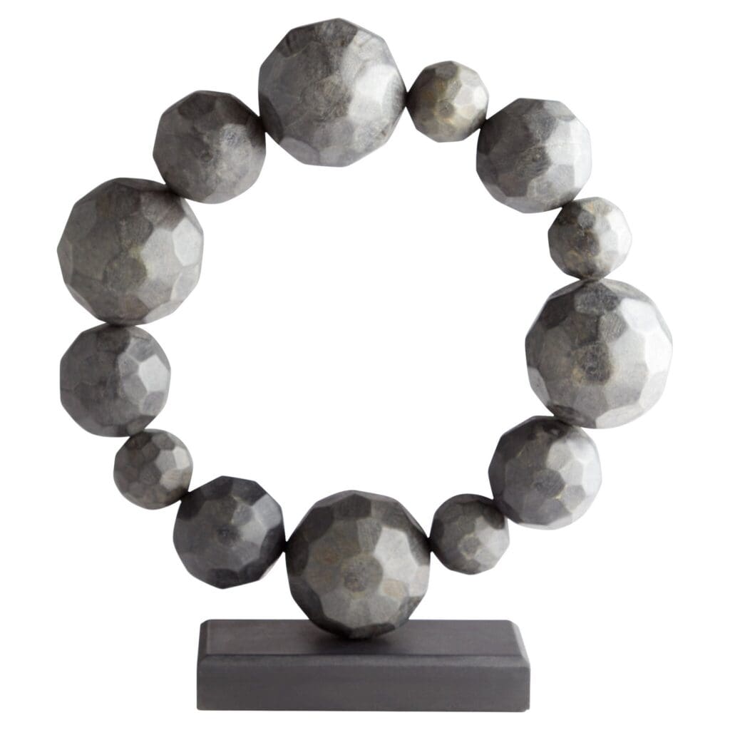 Cyan Design 11343 Garnet Sculpture in Black - Elegant Home Decor for Living Room, Office, or Gift
