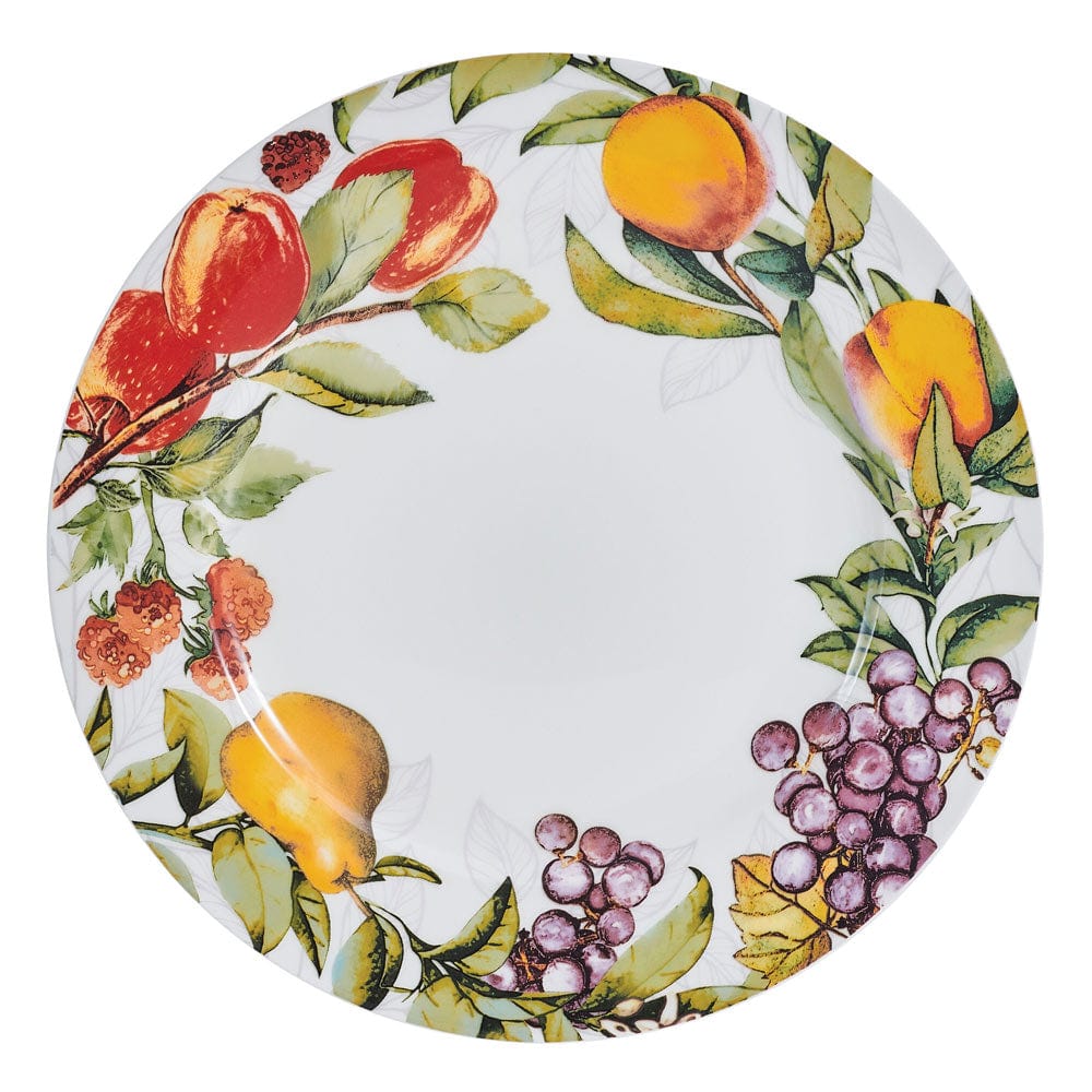 Orchard 12-Piece Dinnerware Set - Porcelain Plates, Bowls & Mugs for 4 People - Elegant Tableware for Everyday Dining, Dinner Parties & Family Gatherings