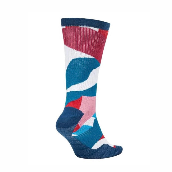 Nike SB x Parra USA Federation Kit Socks - White/Brave Blue/White - Skateboarding & Streetwear Fashion Accessories