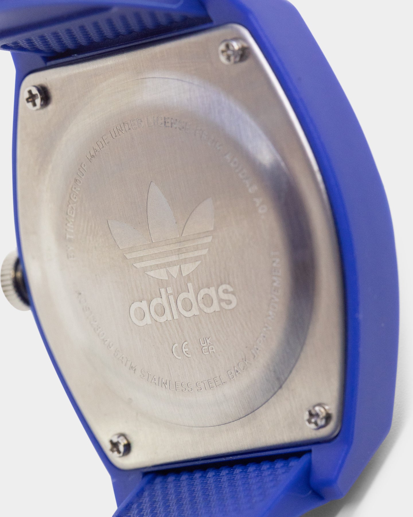 Adidas Project Two Men's Digital Sports Watch - Blue, Waterproof, Fitness Tracker for Running, Swimming & Outdoor Activities