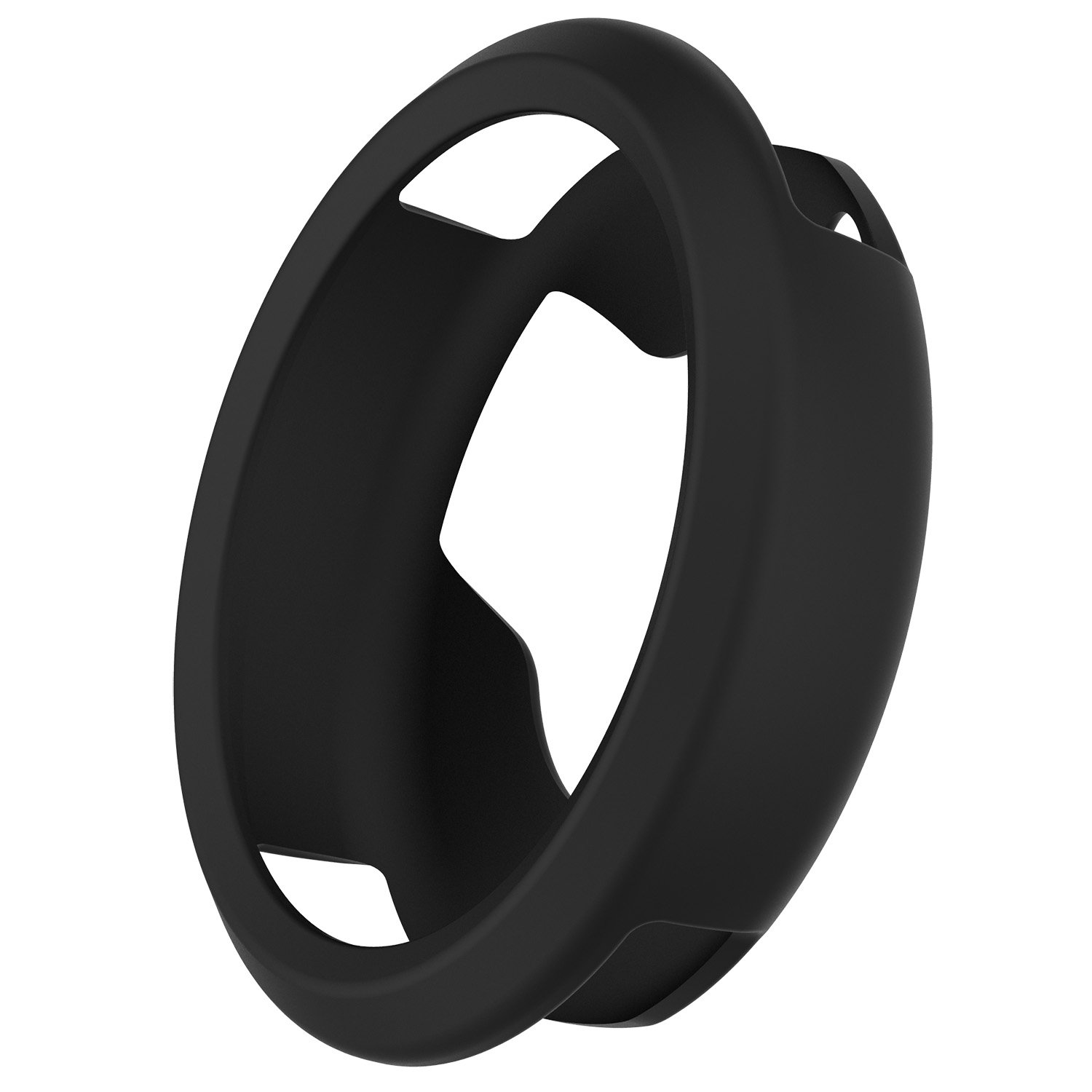 **Garmin Vivomove HR Silicone Case - Soft Protective Cover for Hybrid Smartwatch - Durable & Colorful Design for Men & Women (Black) - Perfect for Workouts, Running & Everyday Use**