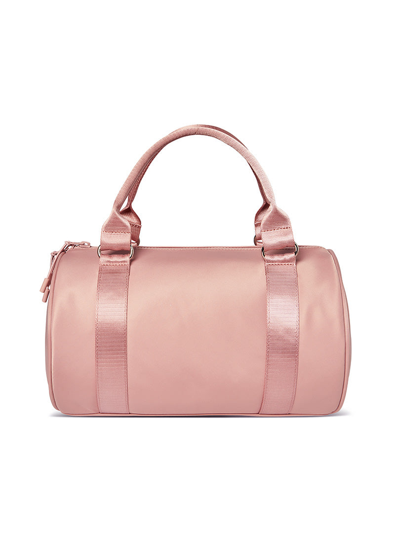 Stylish Glossy Two-Way Cylinder Handbag for Women - Perfect for Work, Travel, and Evening Events