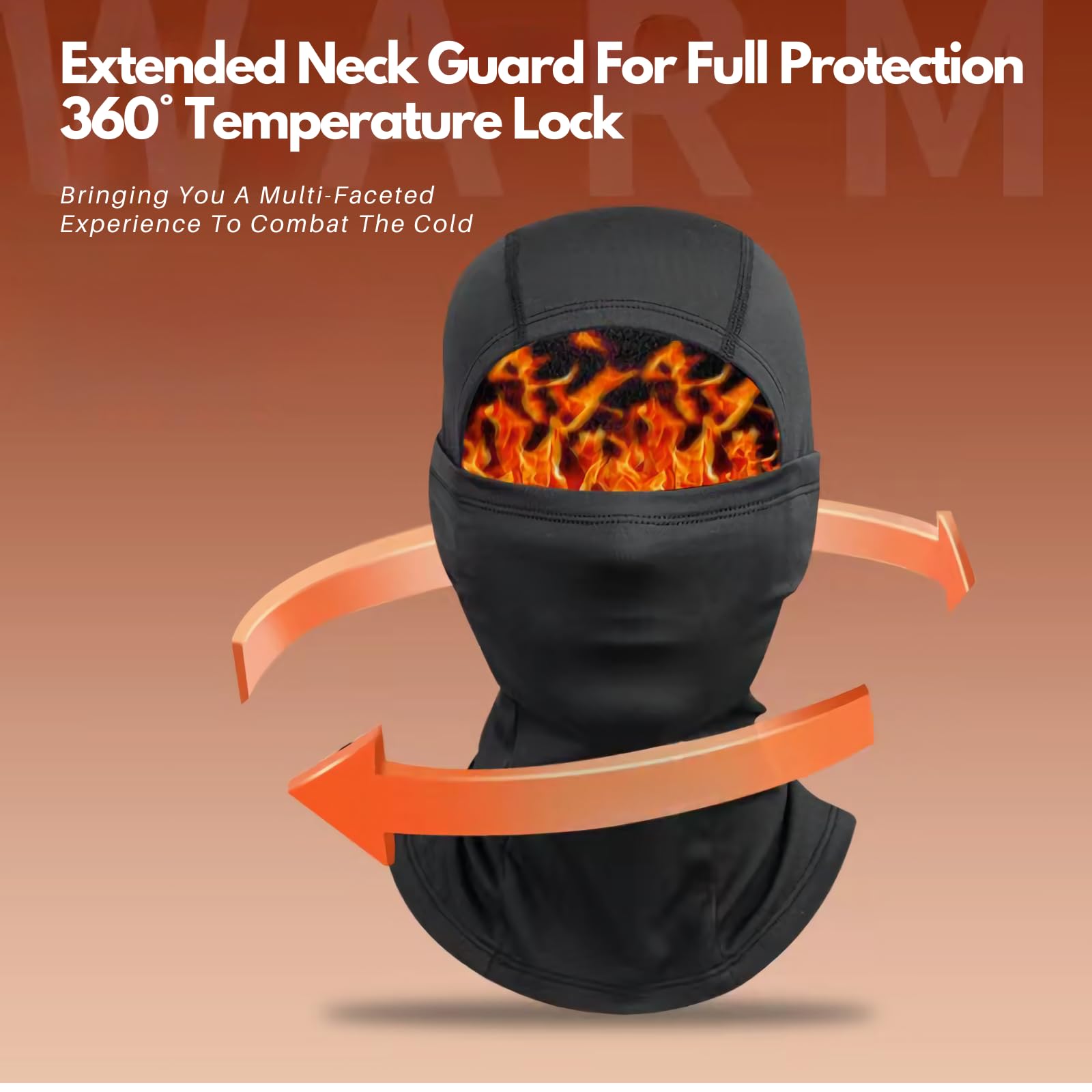 Shiesty Balaclava Face Mask for Men - Cold Weather Ski Mask with Temperature-Locking Technology & Skin-Friendly Fabric - Perfect for Skiing, Snowboarding, Motorcycling & Winter Outdoor Activities